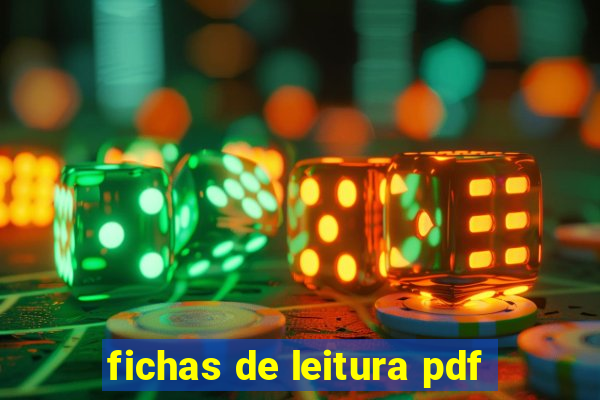 fichas de leitura pdf